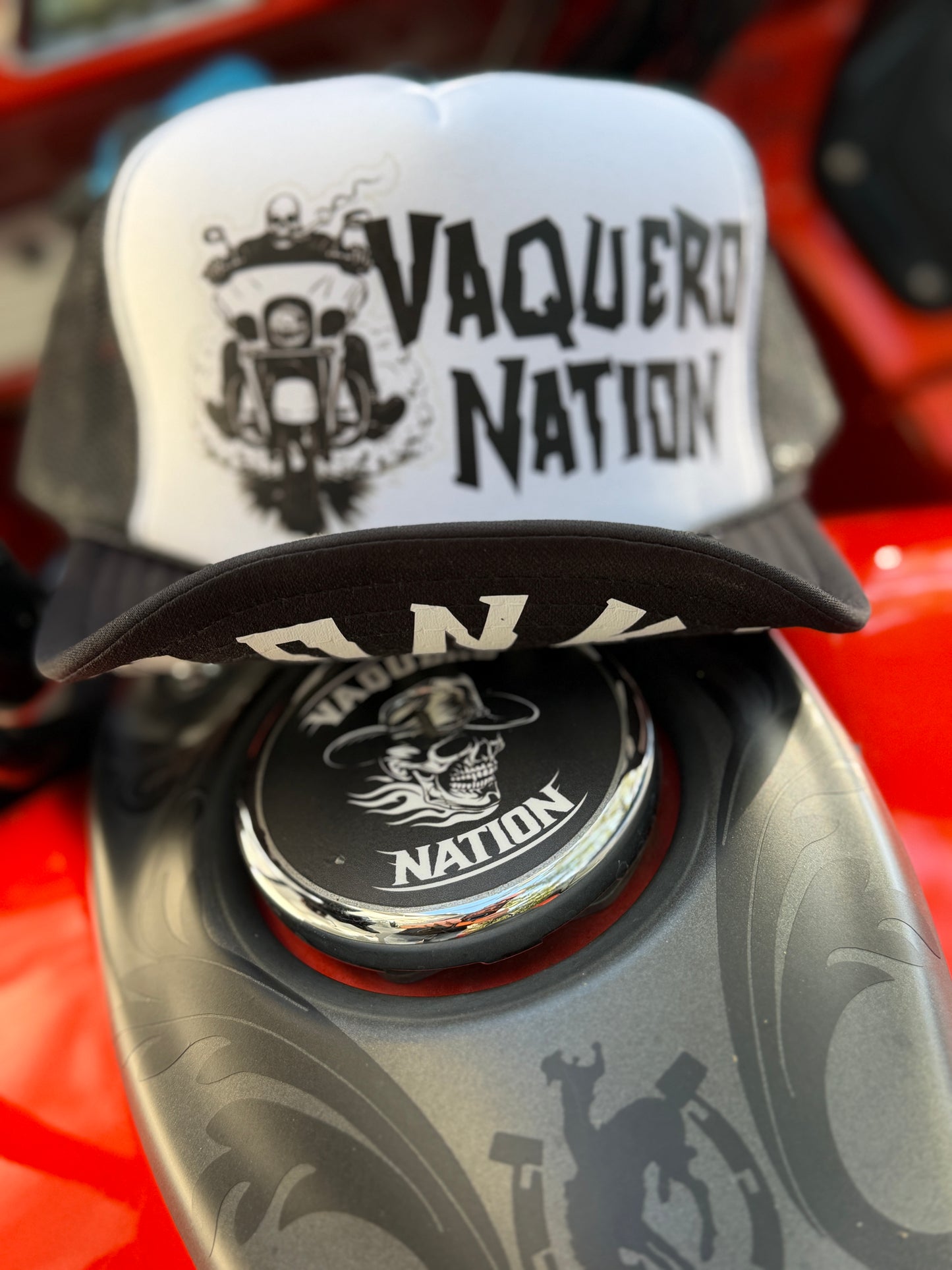 Vaquero Nation trucker hat