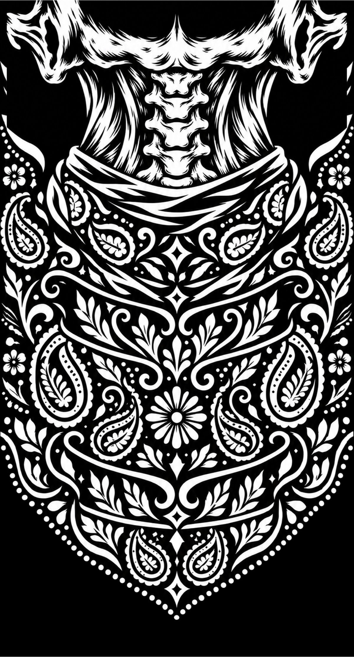 Black and White Scully Gaiter