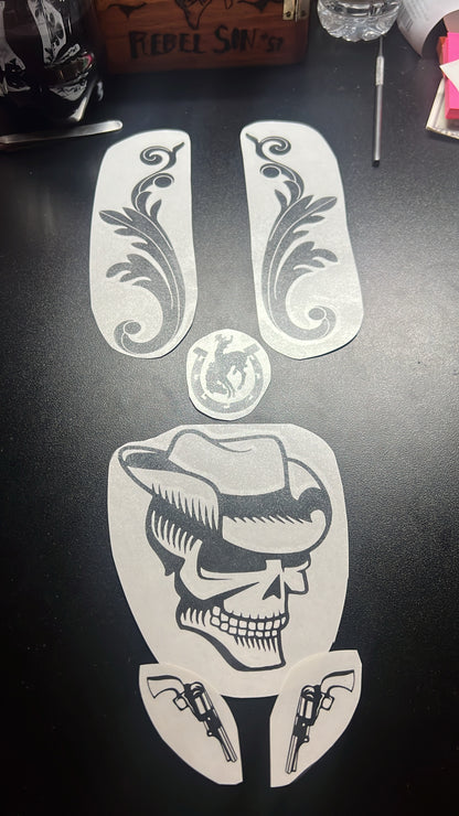 Vaquero Nation Tank Decal