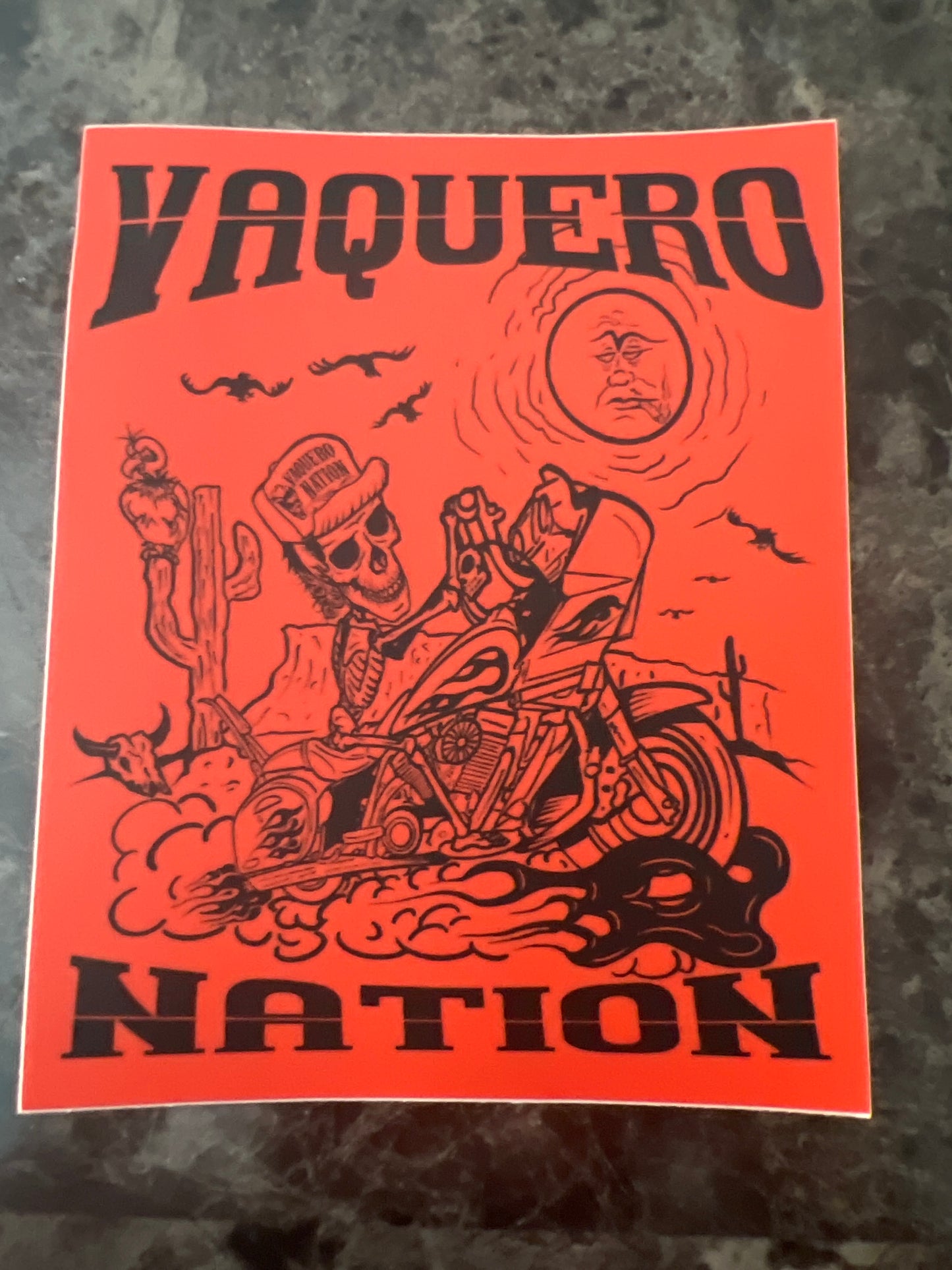 Vaquero Nation Decal