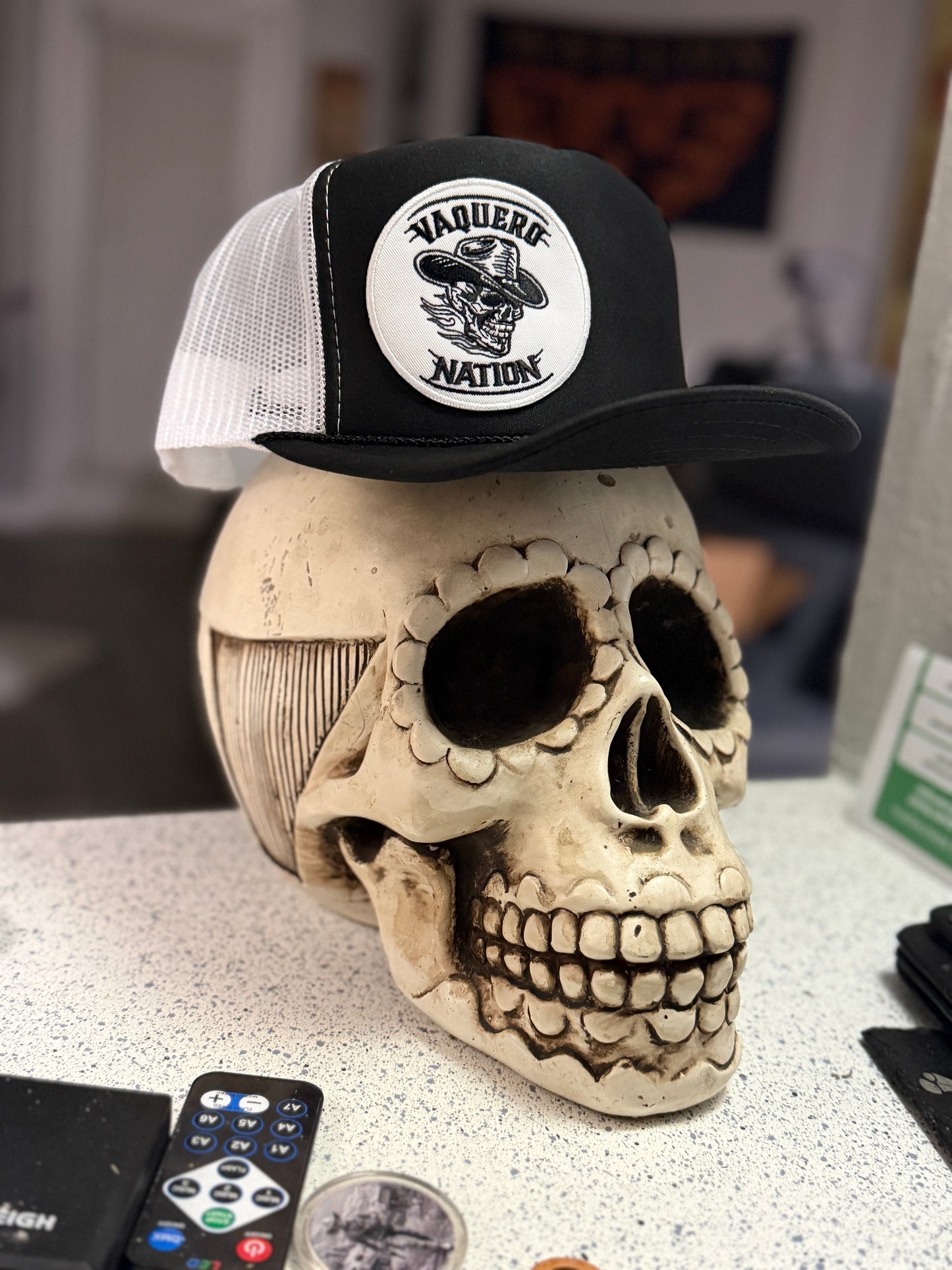 Vaquero Nation Patch Otto trucker hat