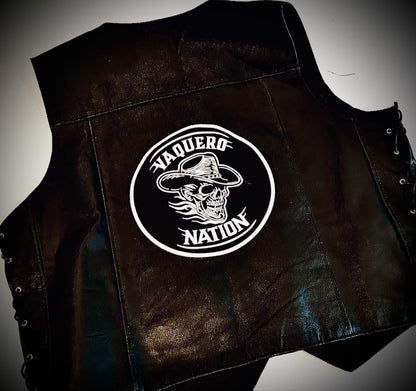 10" Vaquero Nation Back Patch