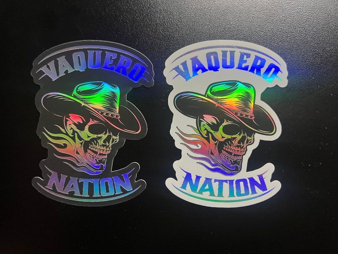 Vaquero Nation Decal OG