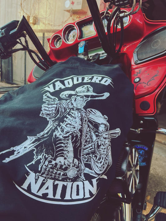 Vaquero Nation Long Sleeve Tee Black